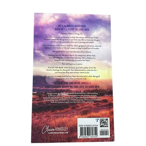 Claire Kingsley Obsession Falls (Paperback) Haven Brothers Booktok Romance - Picture 6 of 7